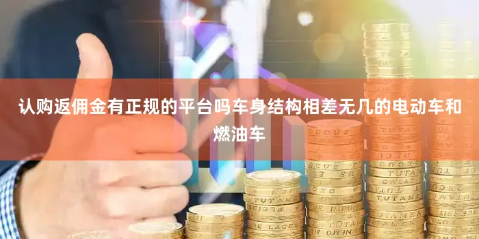 认购返佣金有正规的平台吗车身结构相差无几的电动车和燃油车